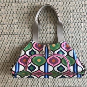 Franco Sarto funky patent leather purse